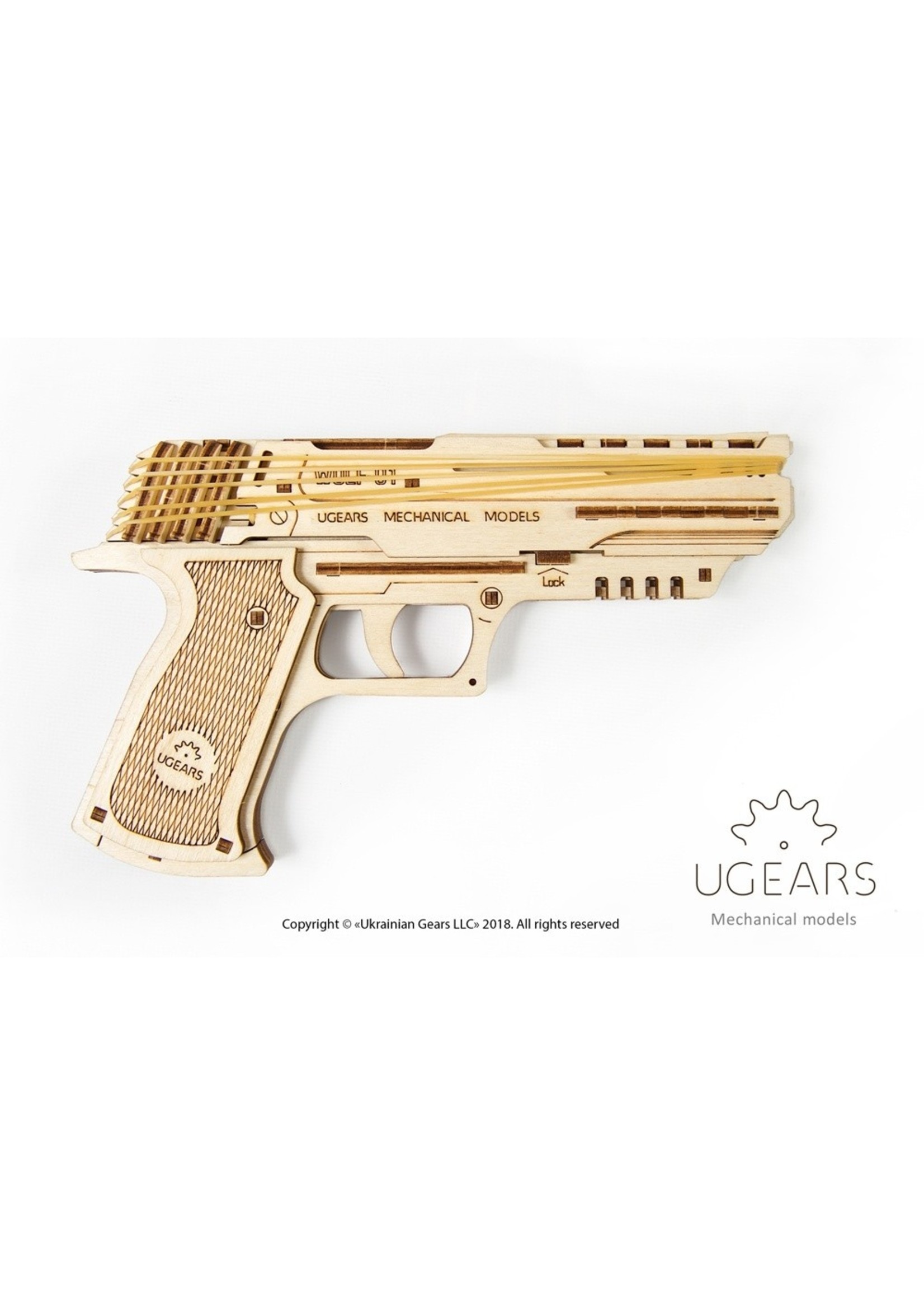 UGears Wolf-01 Handgun