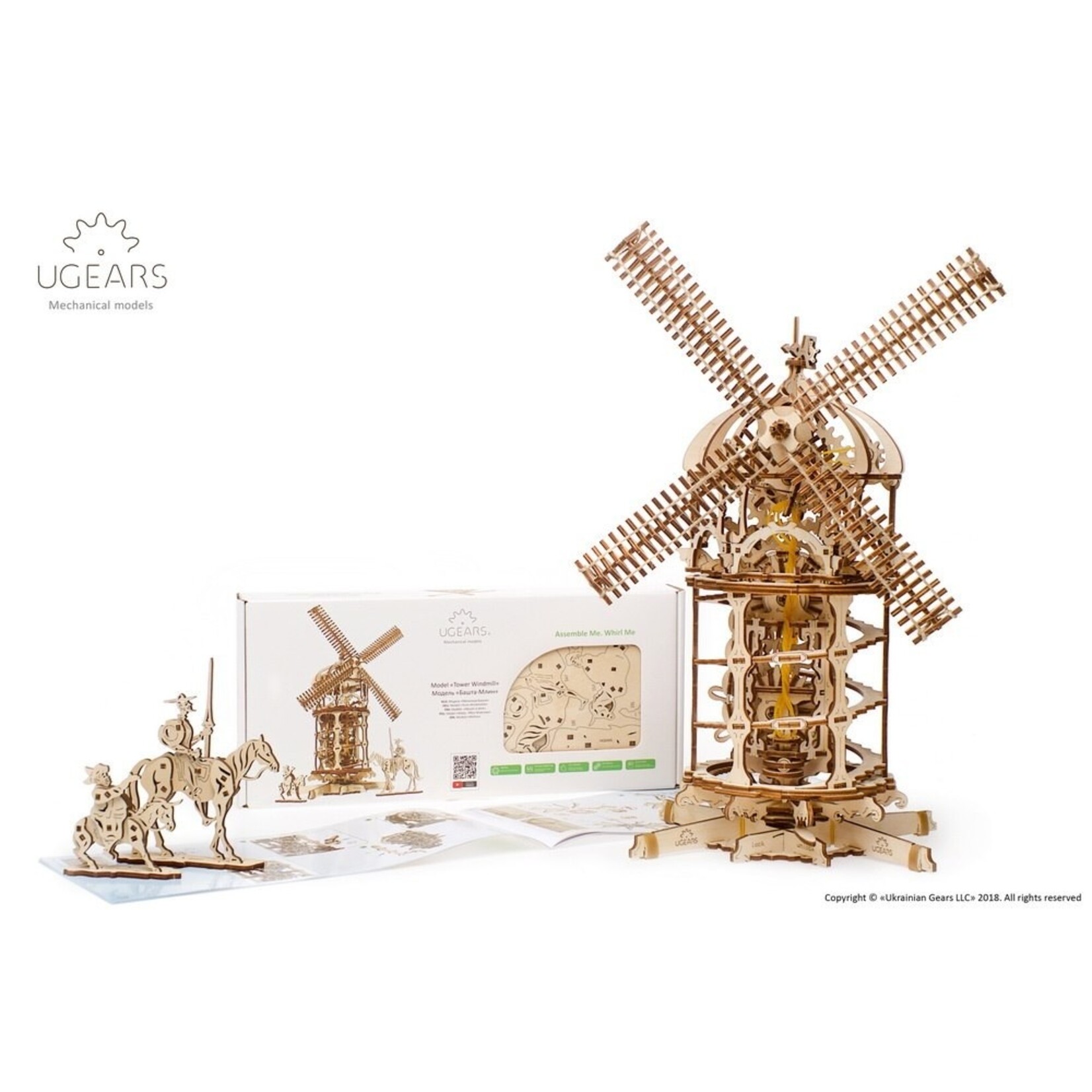 UGears Tower Windmill