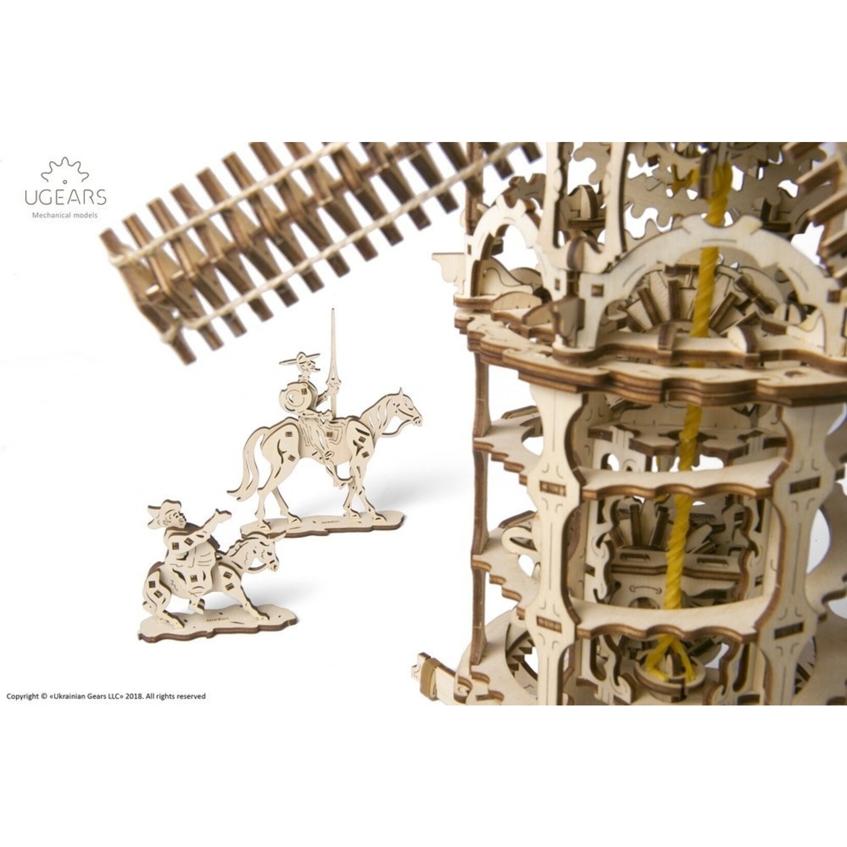 UGears Tower Windmill