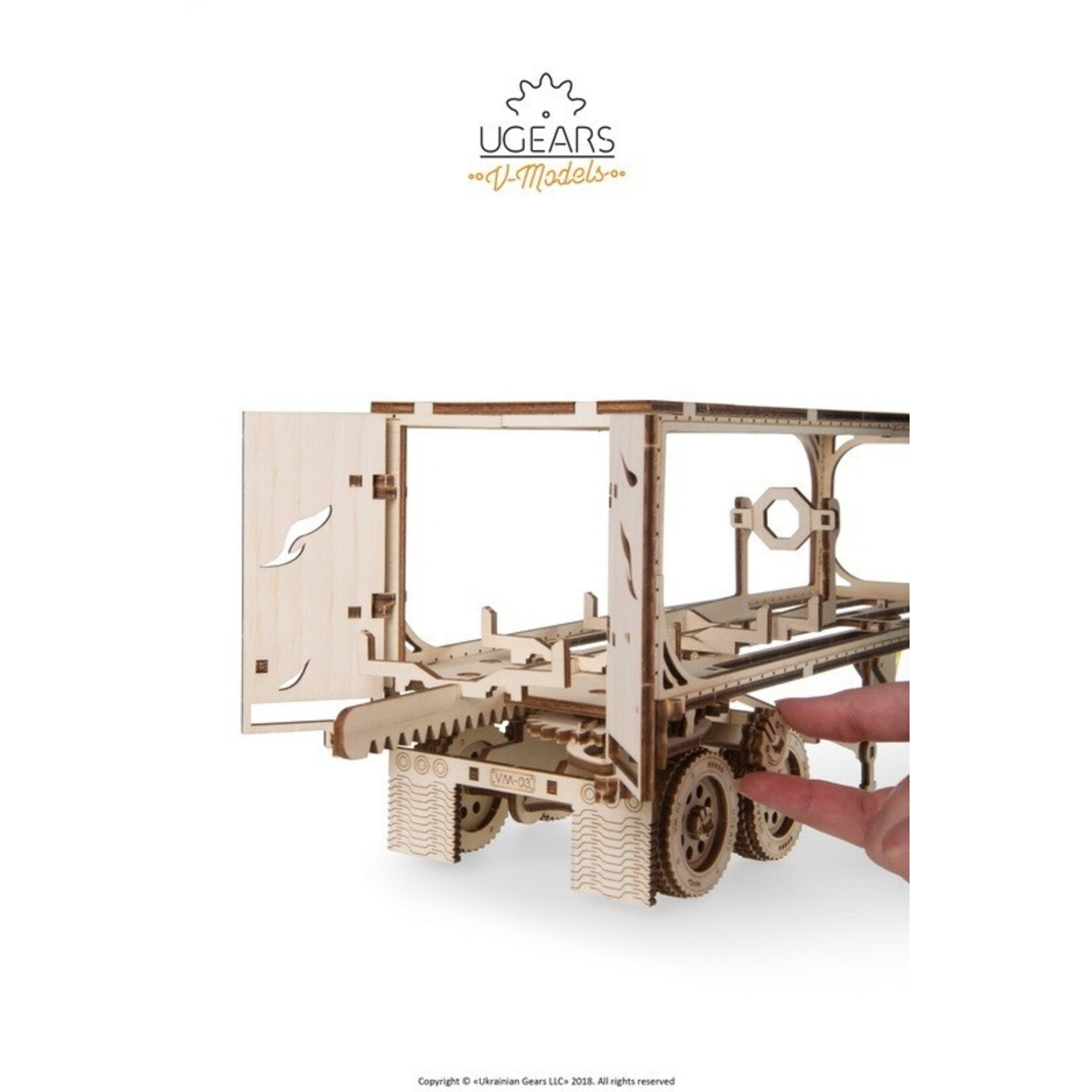 UGears Trailer for Heavy Boy Truck VM-03