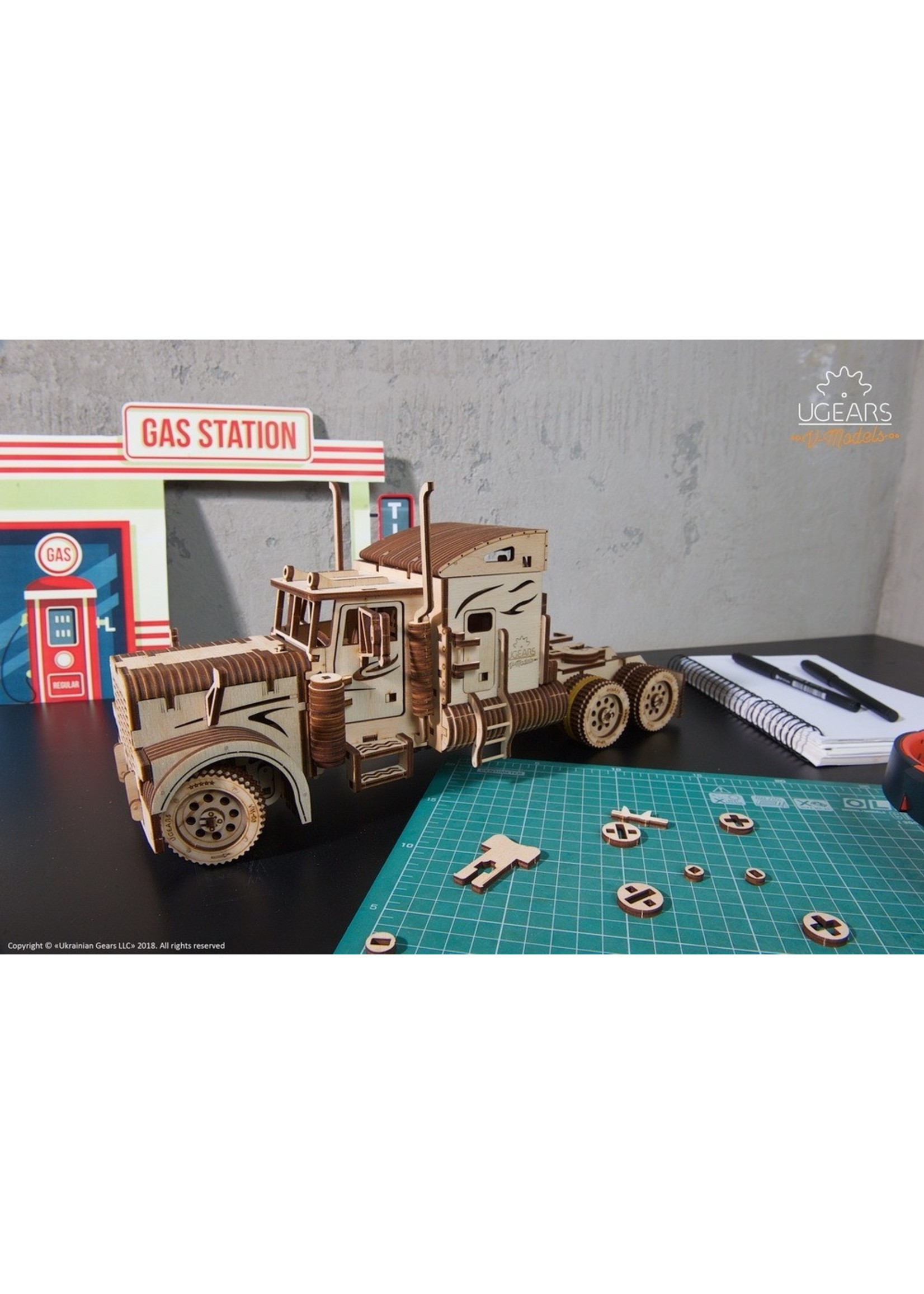 UGears Heavy Boy Truck VM-03