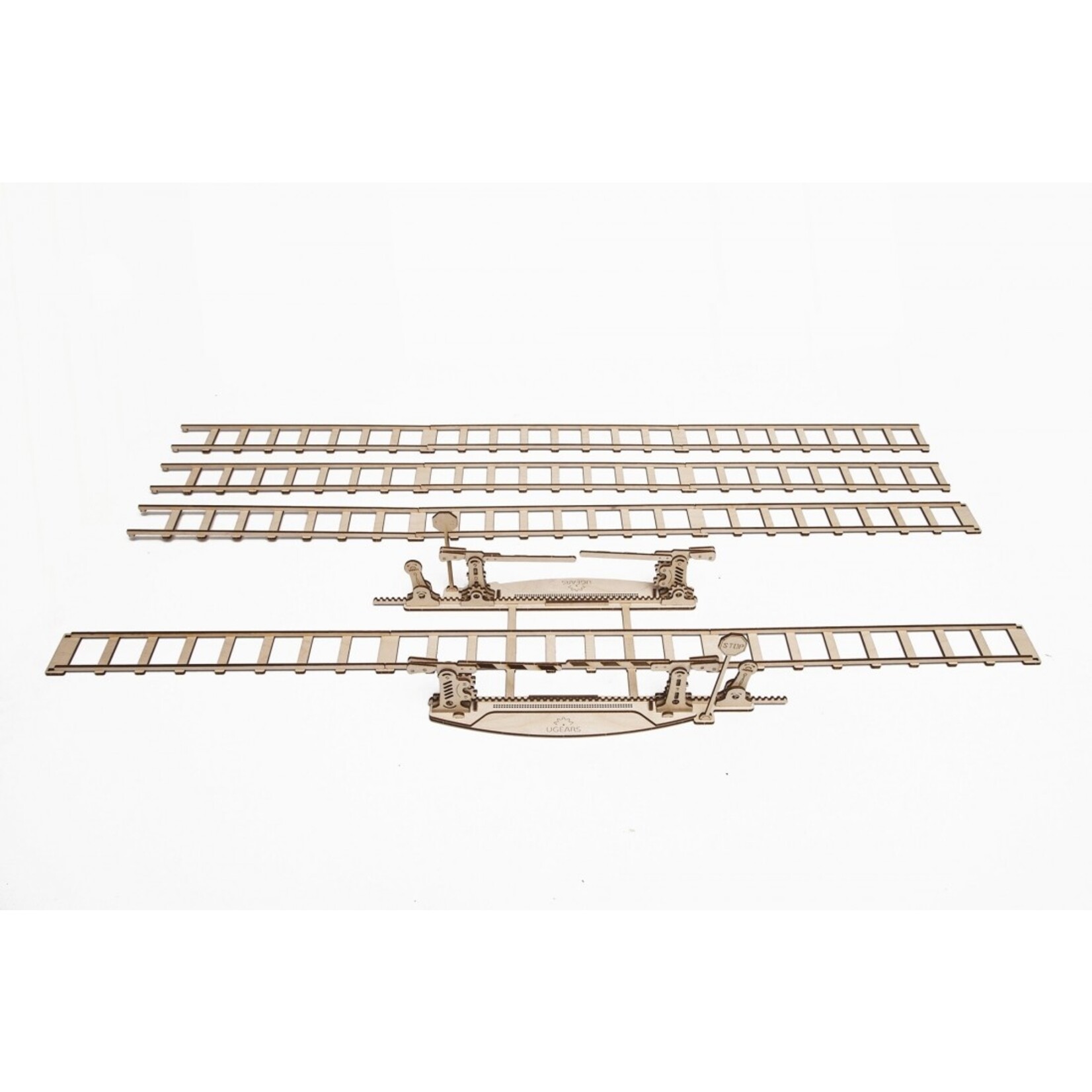 UGears Set of Rails with Crossing