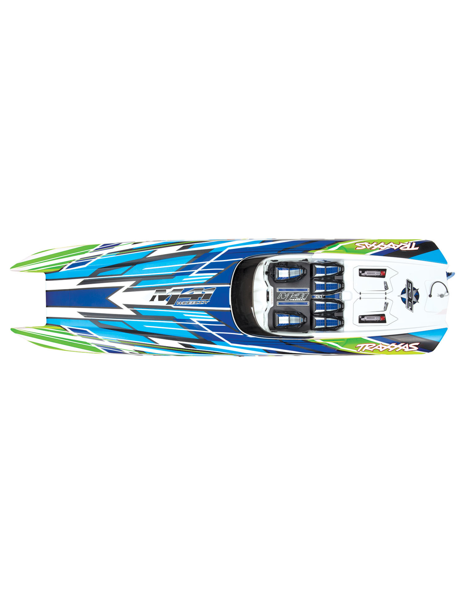 traxxas m41 widebody 40 catamaran