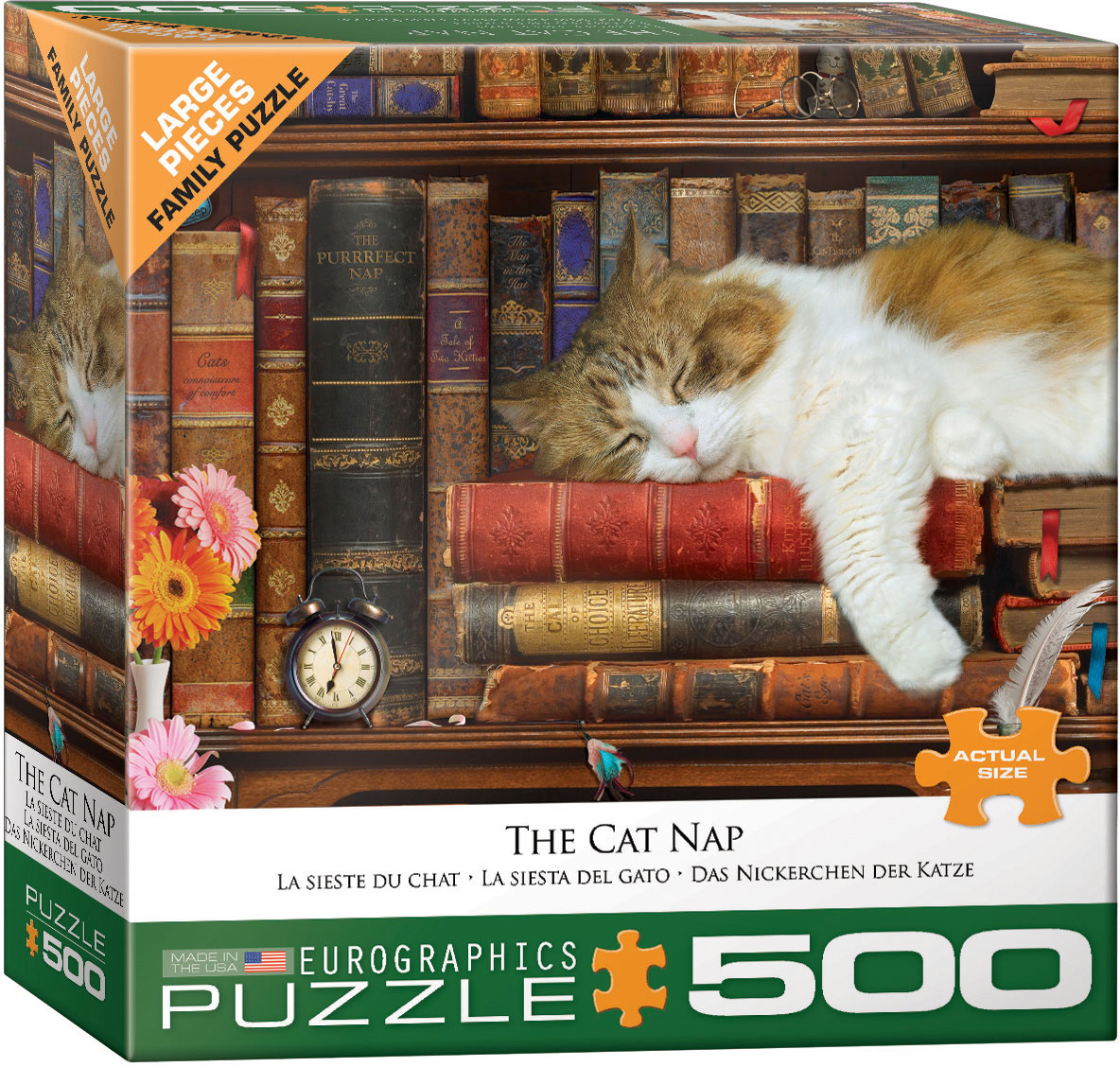 The Cat Nap - 500 Piece Puzzle
