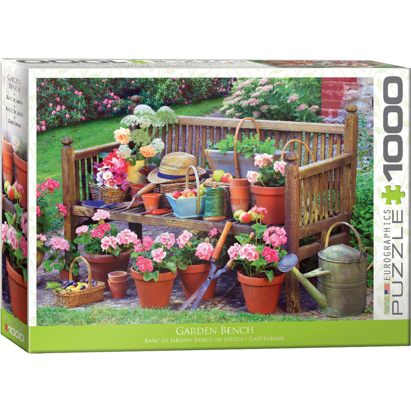 Eurographics Garden Bench - 1000 Piece Puzzle