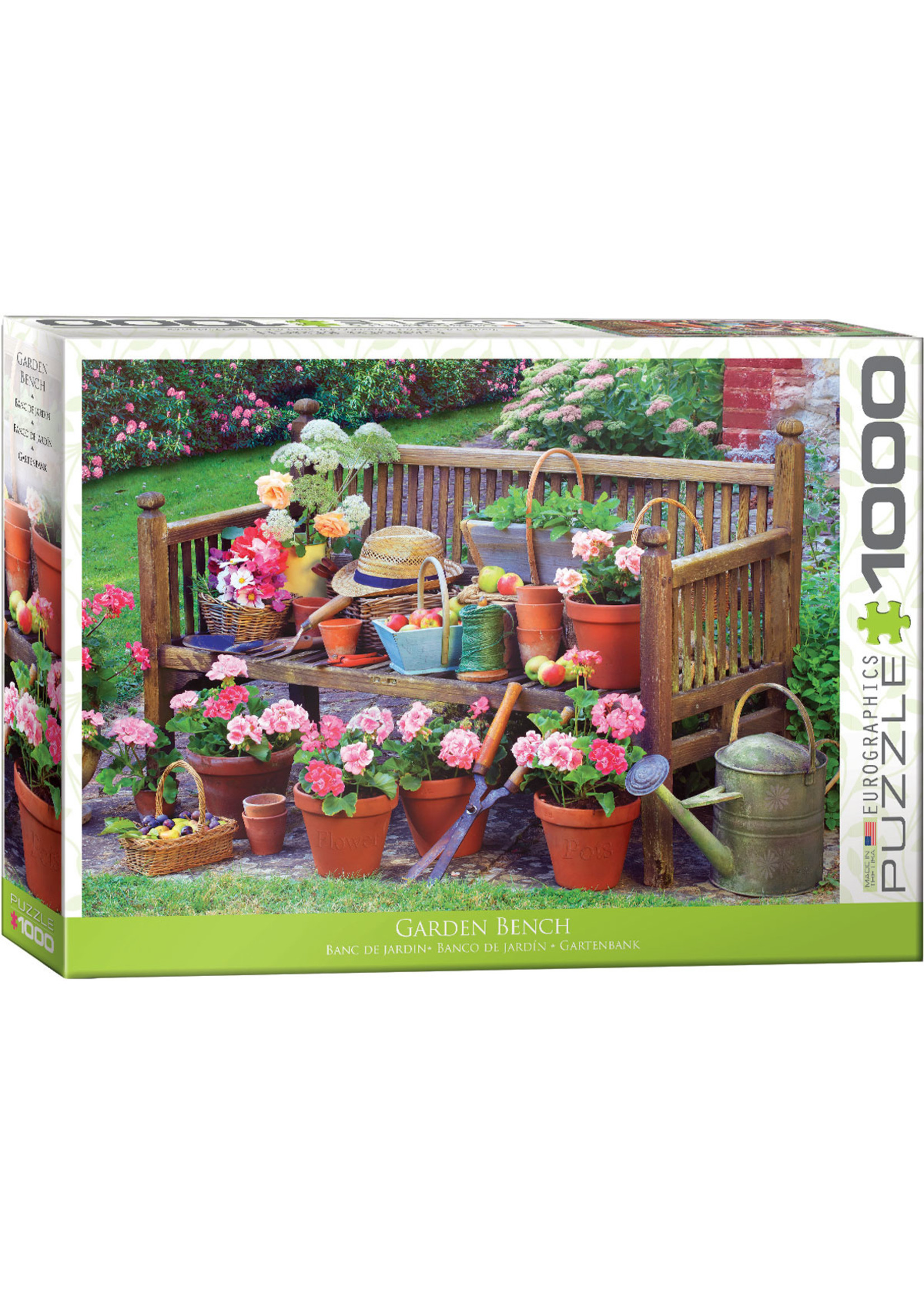 Eurographics Garden Bench - 1000 Piece Puzzle