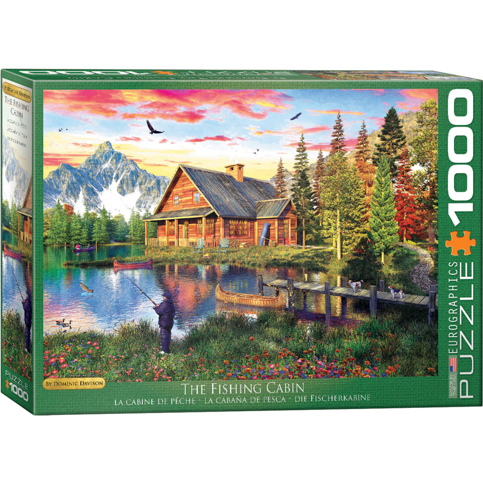 Eurographics The Fishing Cabin - 1000 Piece Puzzle