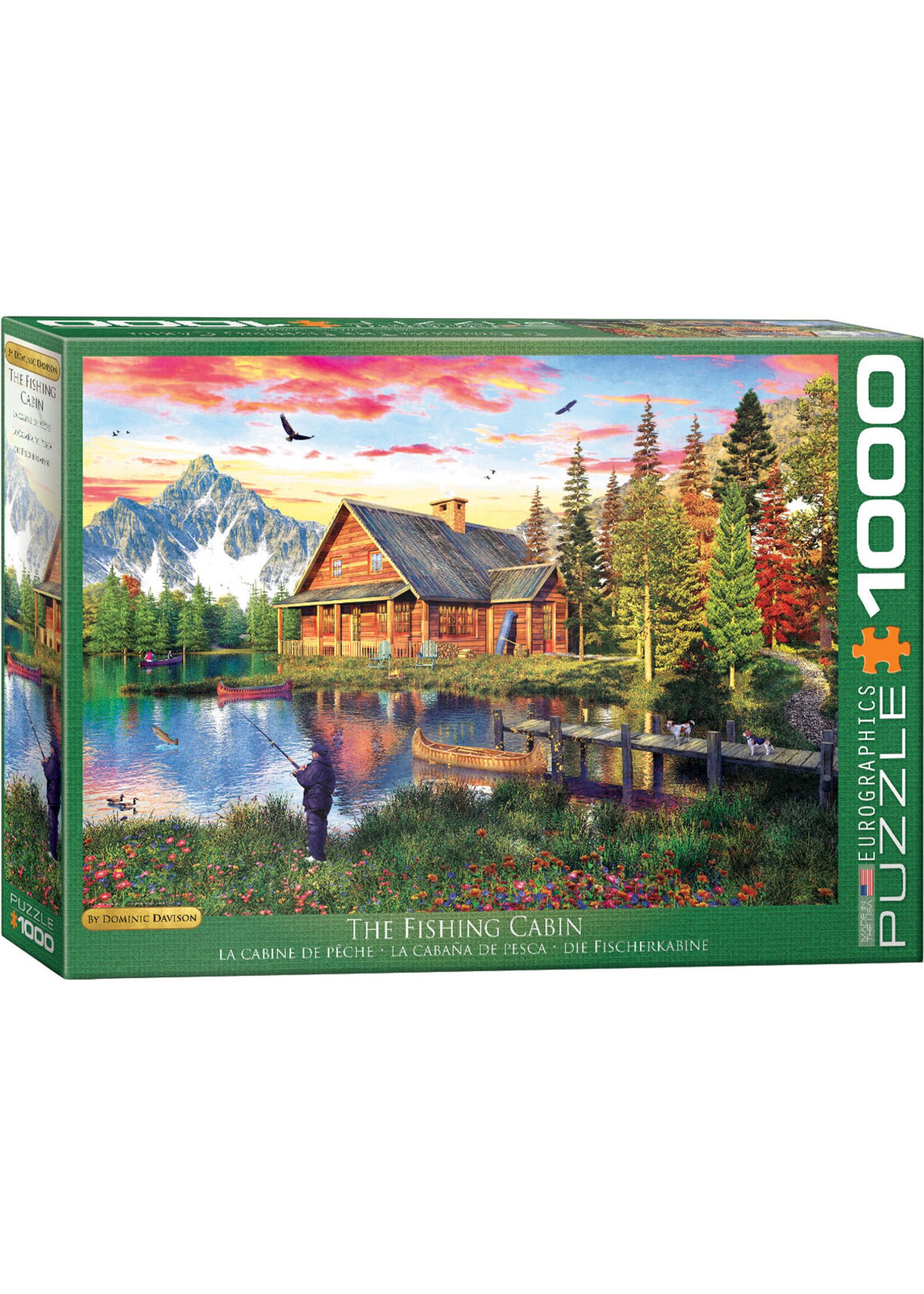 Eurographics The Fishing Cabin - 1000 Piece Puzzle