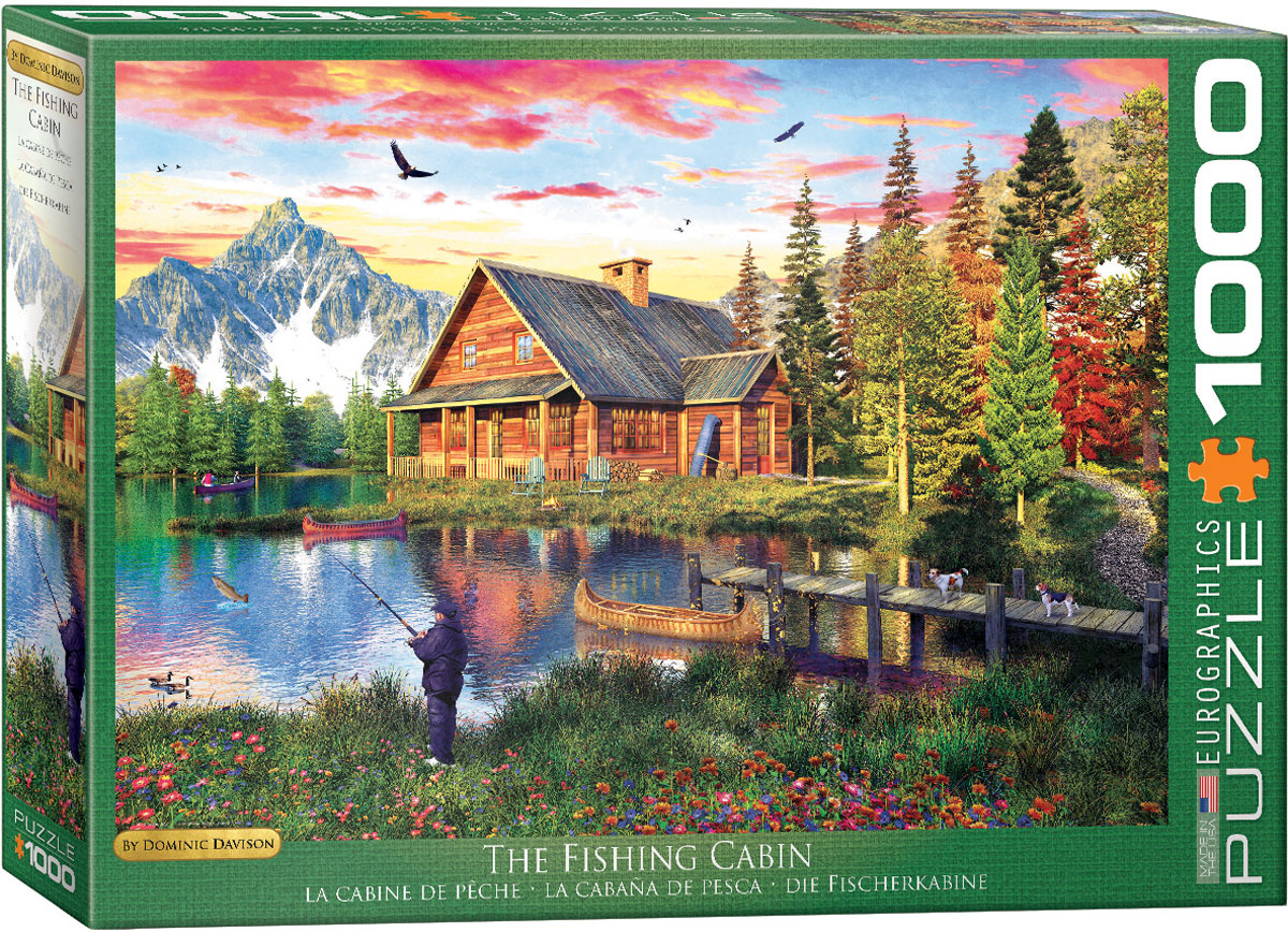 The Fishing Cabin - 1000 Piece Puzzle