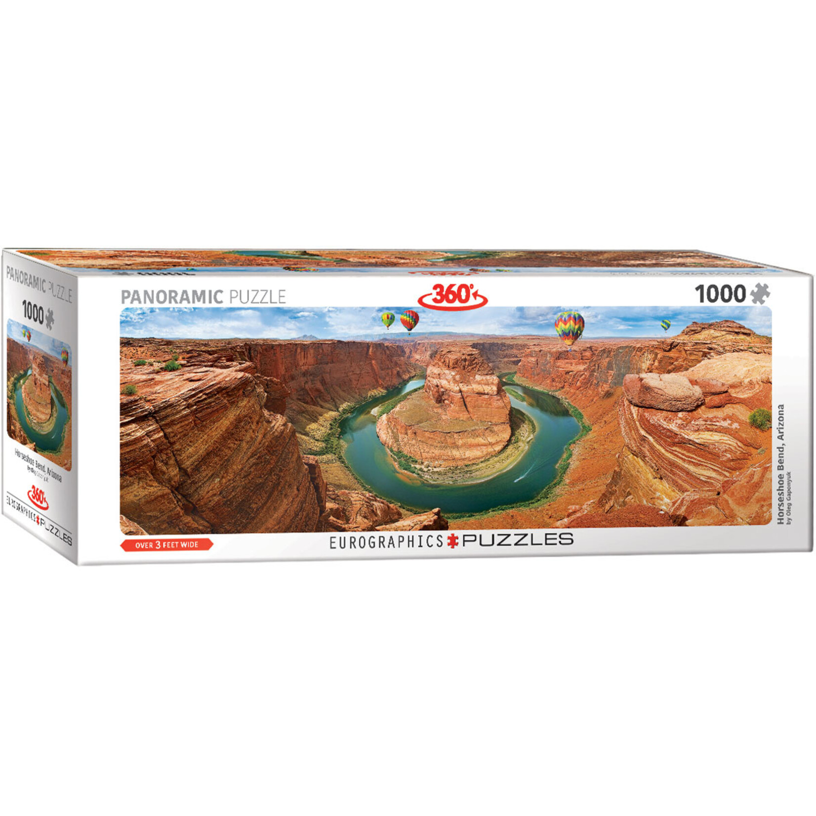 Eurographics Horseshoe Bend - Arizona - 1000 Piece Panoramic Puzzle