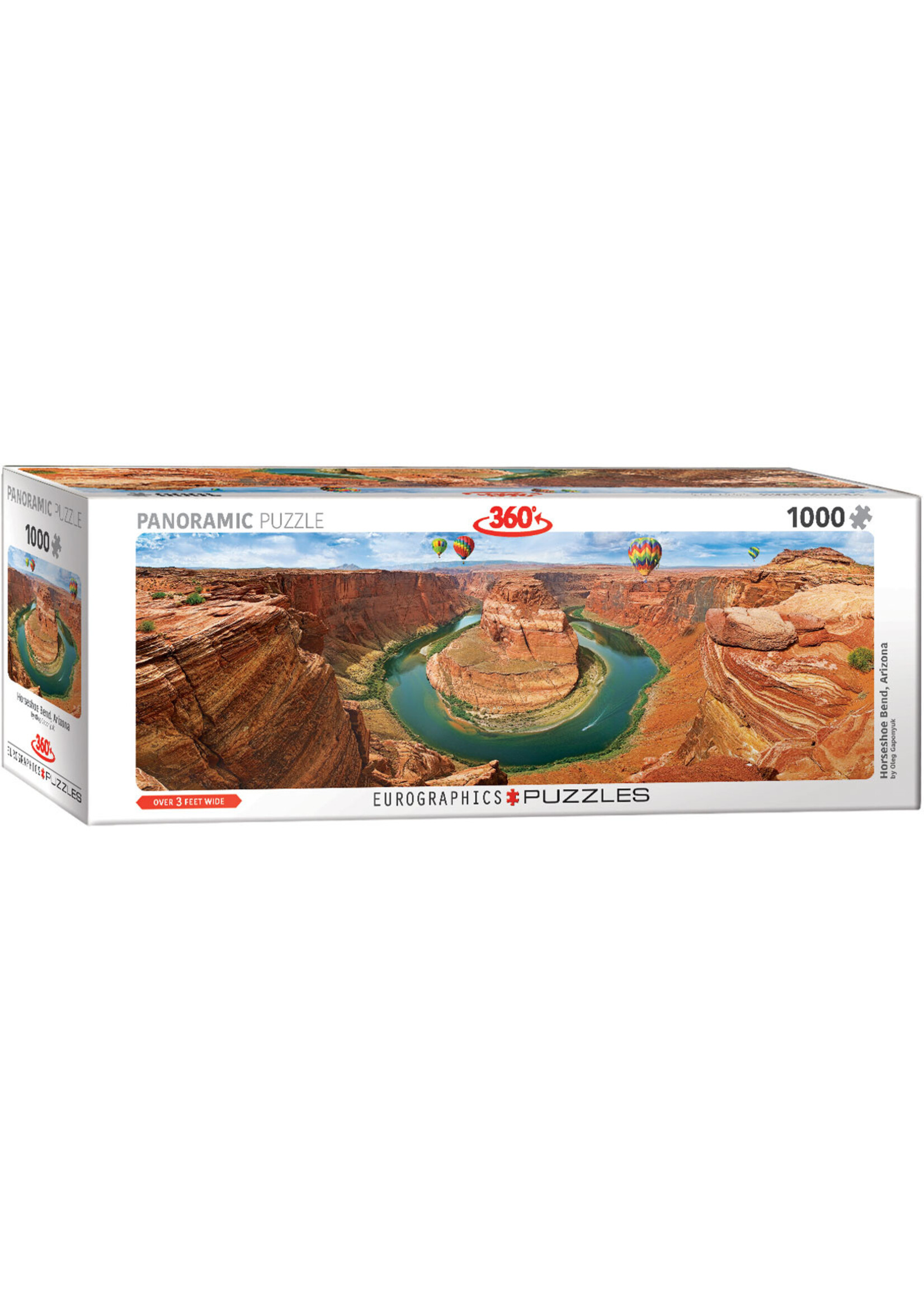 Eurographics Horseshoe Bend - Arizona - 1000 Piece Panoramic Puzzle