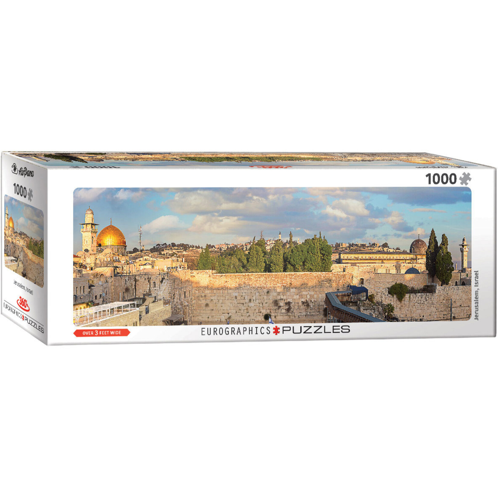 Eurographics Jerusalem - 1000 Piece Panoramic Puzzle