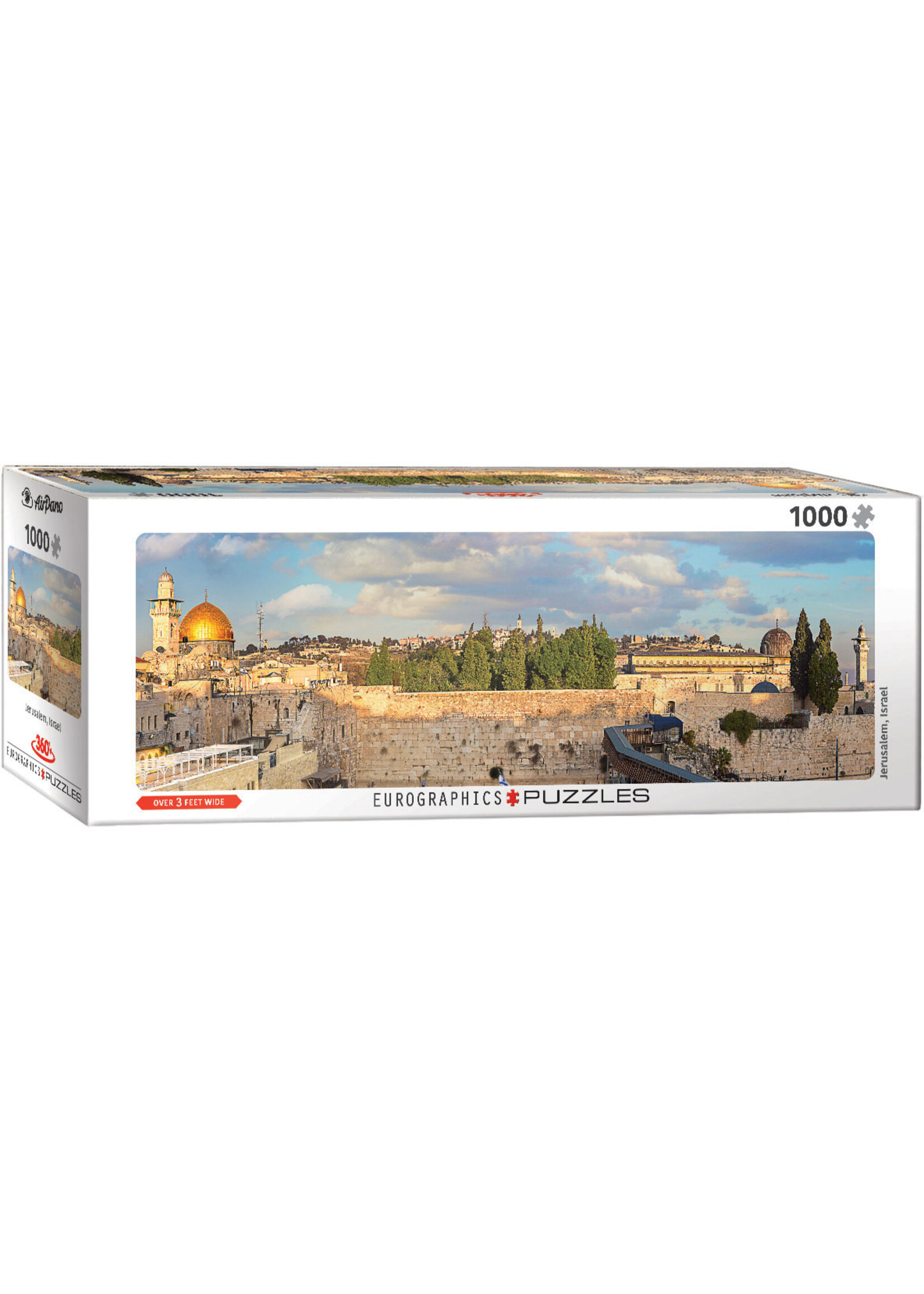 Eurographics Jerusalem - 1000 Piece Panoramic Puzzle