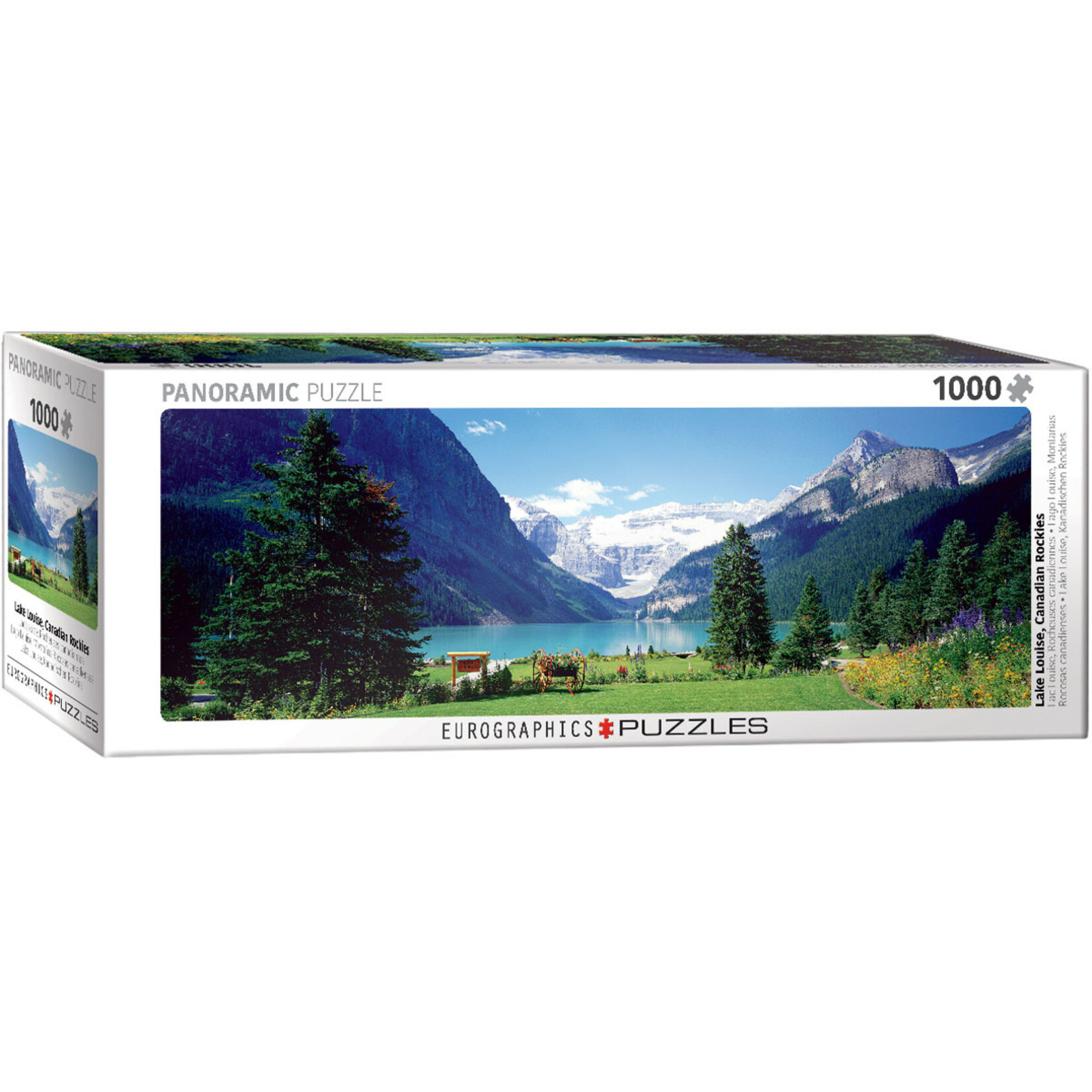 Eurographics Lake Louise - Canadian Rockies - 1000 Piece Panoramic Puzzle