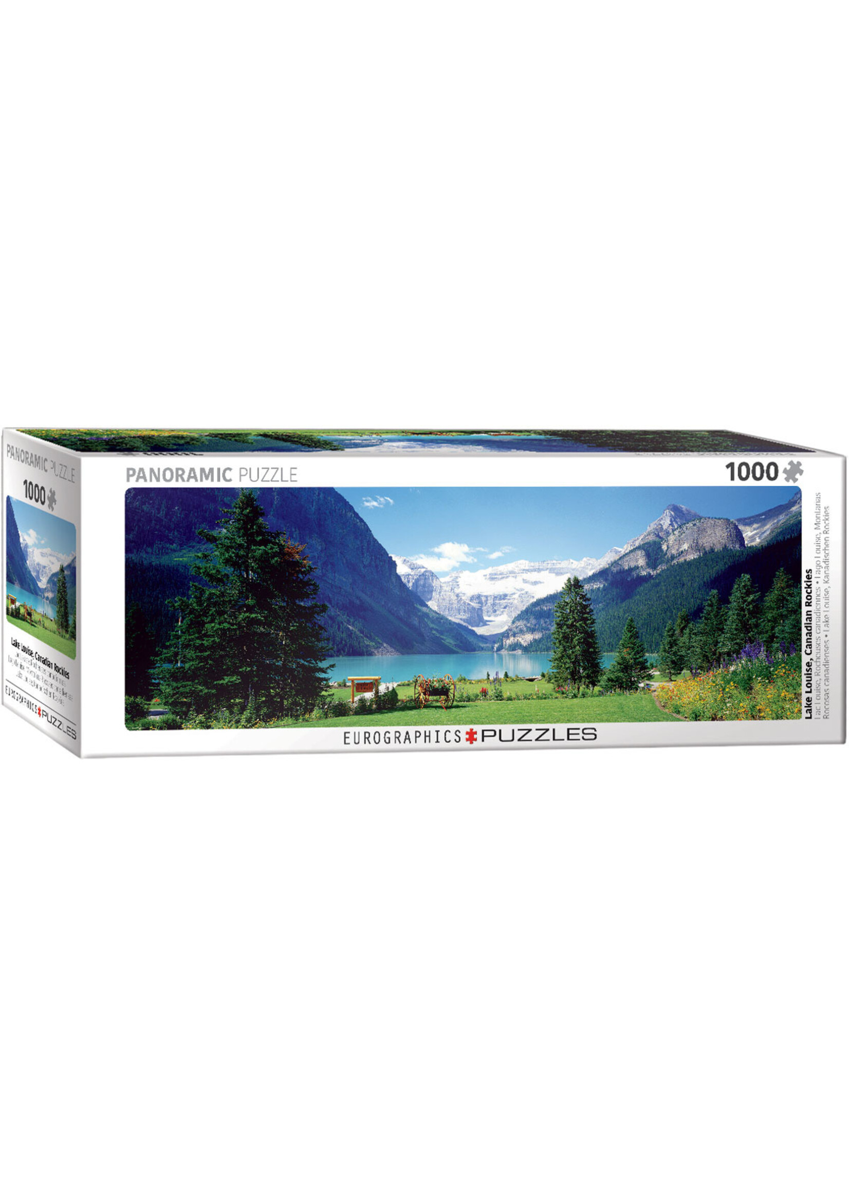 Eurographics Lake Louise - Canadian Rockies - 1000 Piece Panoramic Puzzle