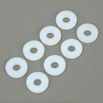 Dubro 638 - Flat Nylon Washer #10 (8)