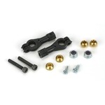 Dubro 2137 - Adjustable Ball Link Hardware, 4-40 - Long