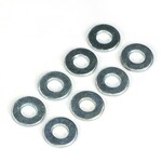 Dubro 323 - #4 Flat Washer (8)
