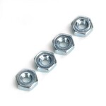 Dubro 561 - Steel Hex Nuts, 4-40 (4)