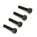 Dubro 2118 - Socket Head Cap Screws, 2.5mm x 10 (4)