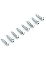 Dubro 527 - Button Head Screws, 4 x 1/2" (8)