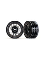 Traxxas 8171 - Method 105 2.2" Black Chrome Beadlock Wheels