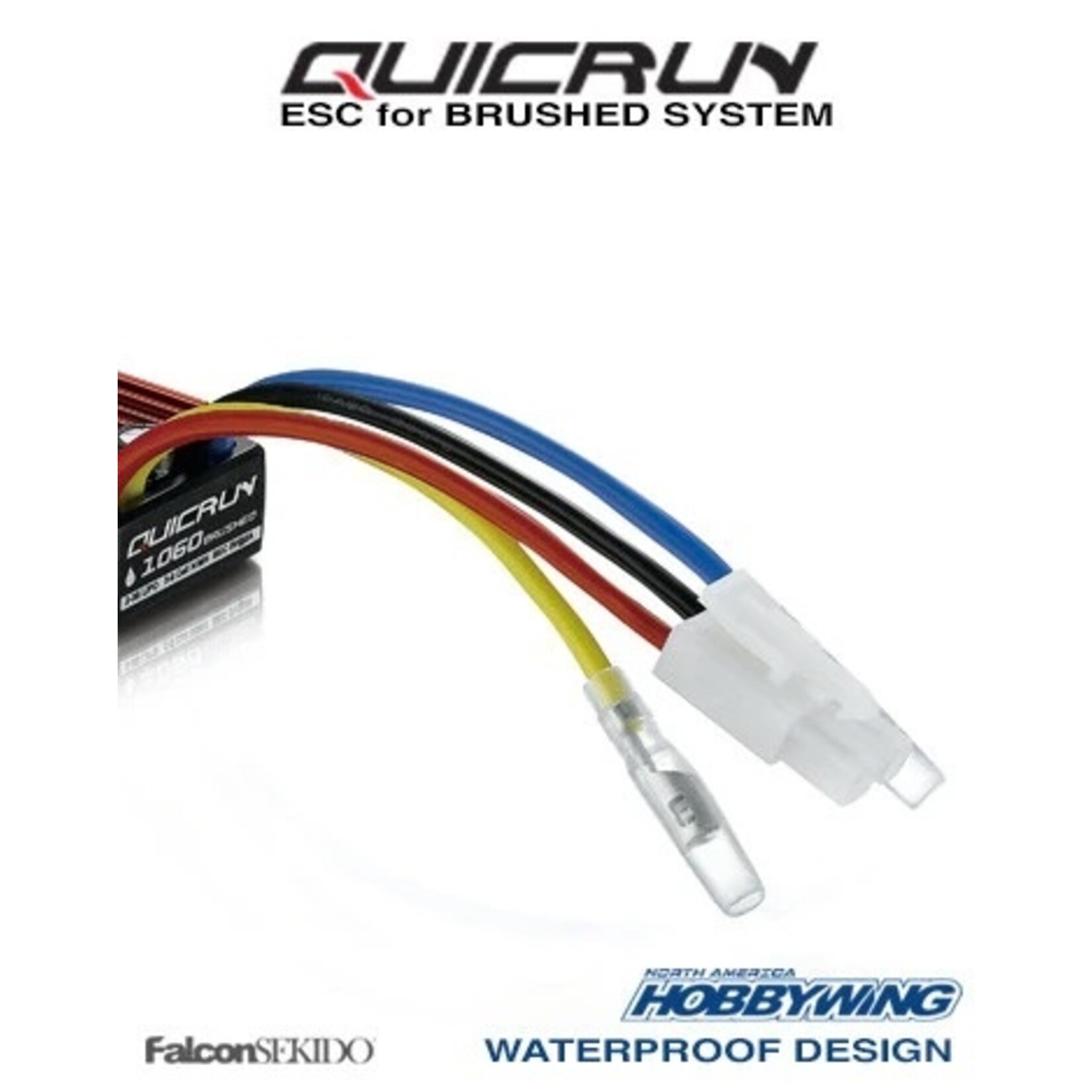 HobbyWing 30120201 - Quicrun Brushed ESC - QuicRun 1060