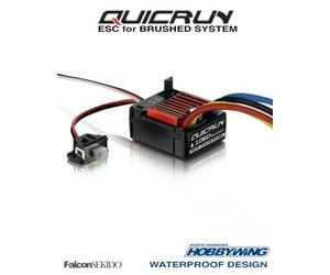 30120201 - Quicrun Brushed ESC - QuicRun 1060 - Hub Hobby