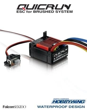 30120201 - Quicrun Brushed ESC - QuicRun 1060 - Hub Hobby