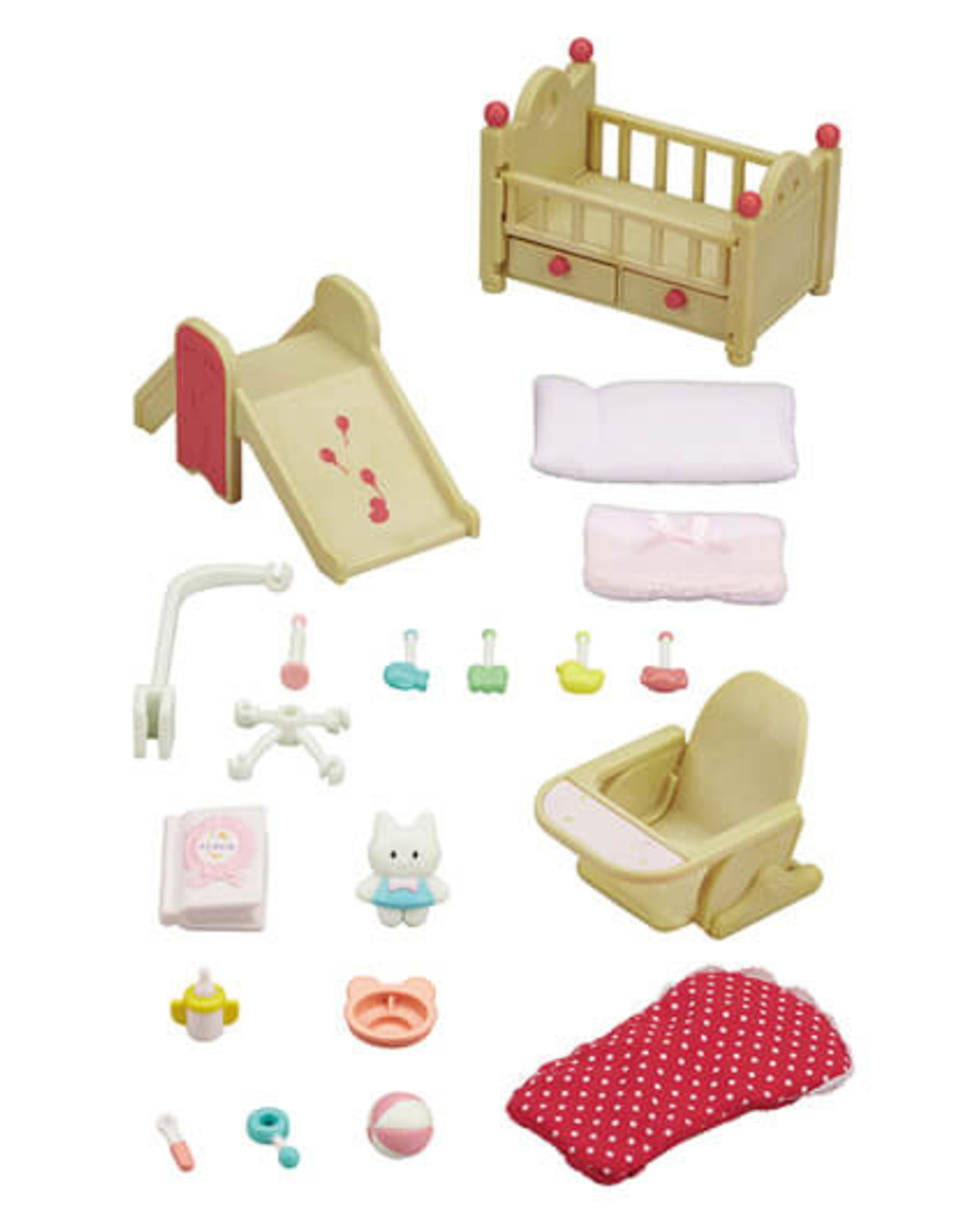 calico critters baby's nursery set