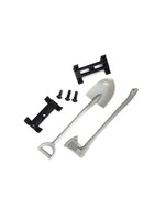 Traxxas 8122 - Shovel & Axe Accessory with Mount Hardware