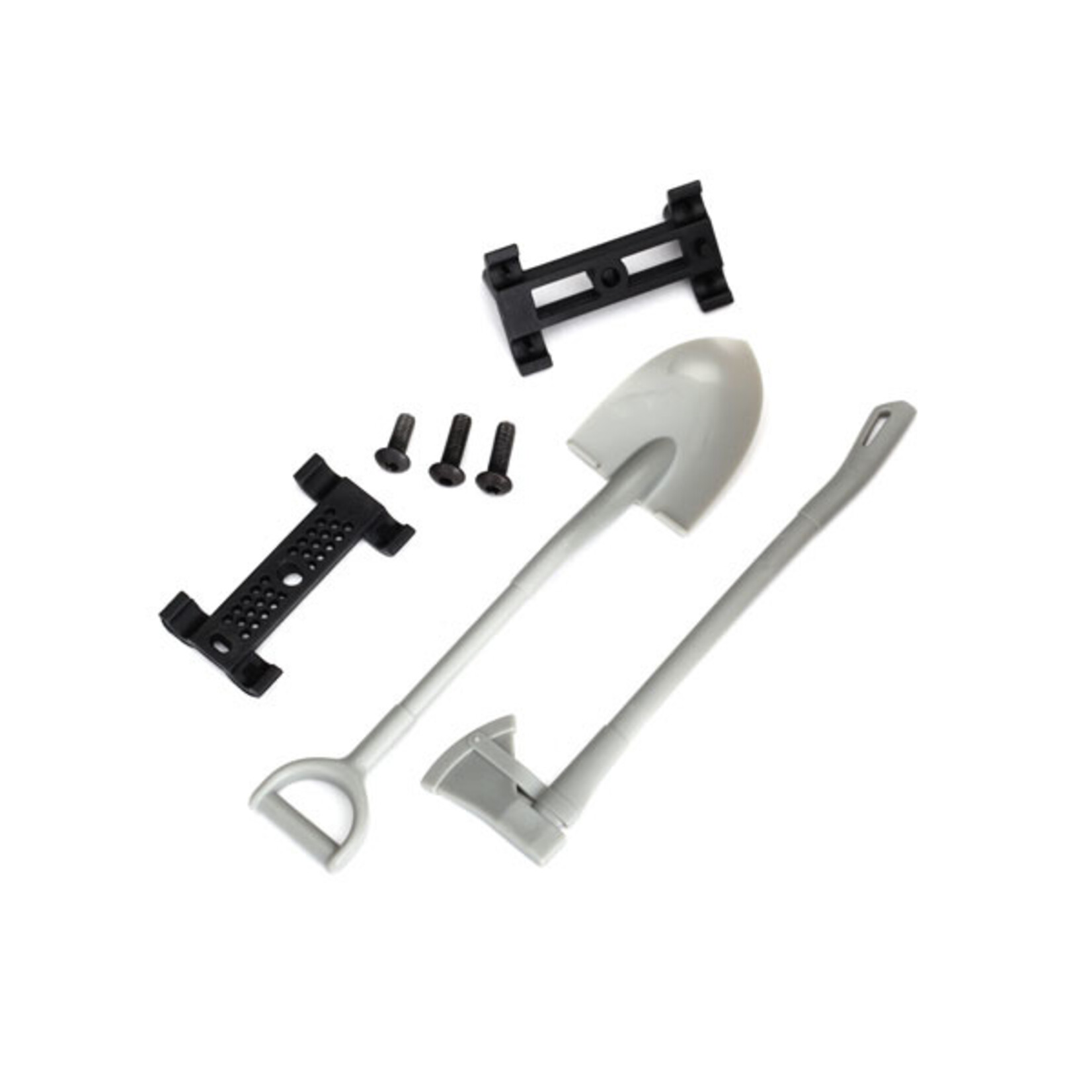 Traxxas 8122 - Shovel & Axe Accessory with Mount Hardware