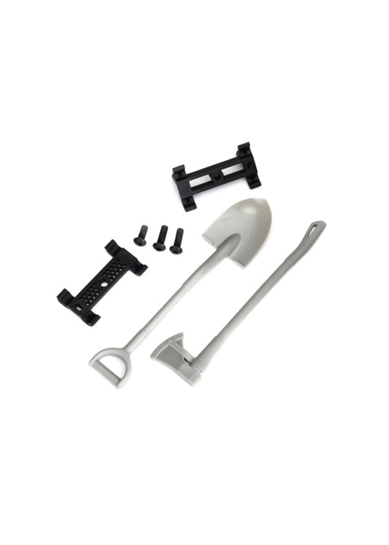 Traxxas 8122 - Shovel & Axe Accessory with Mount Hardware