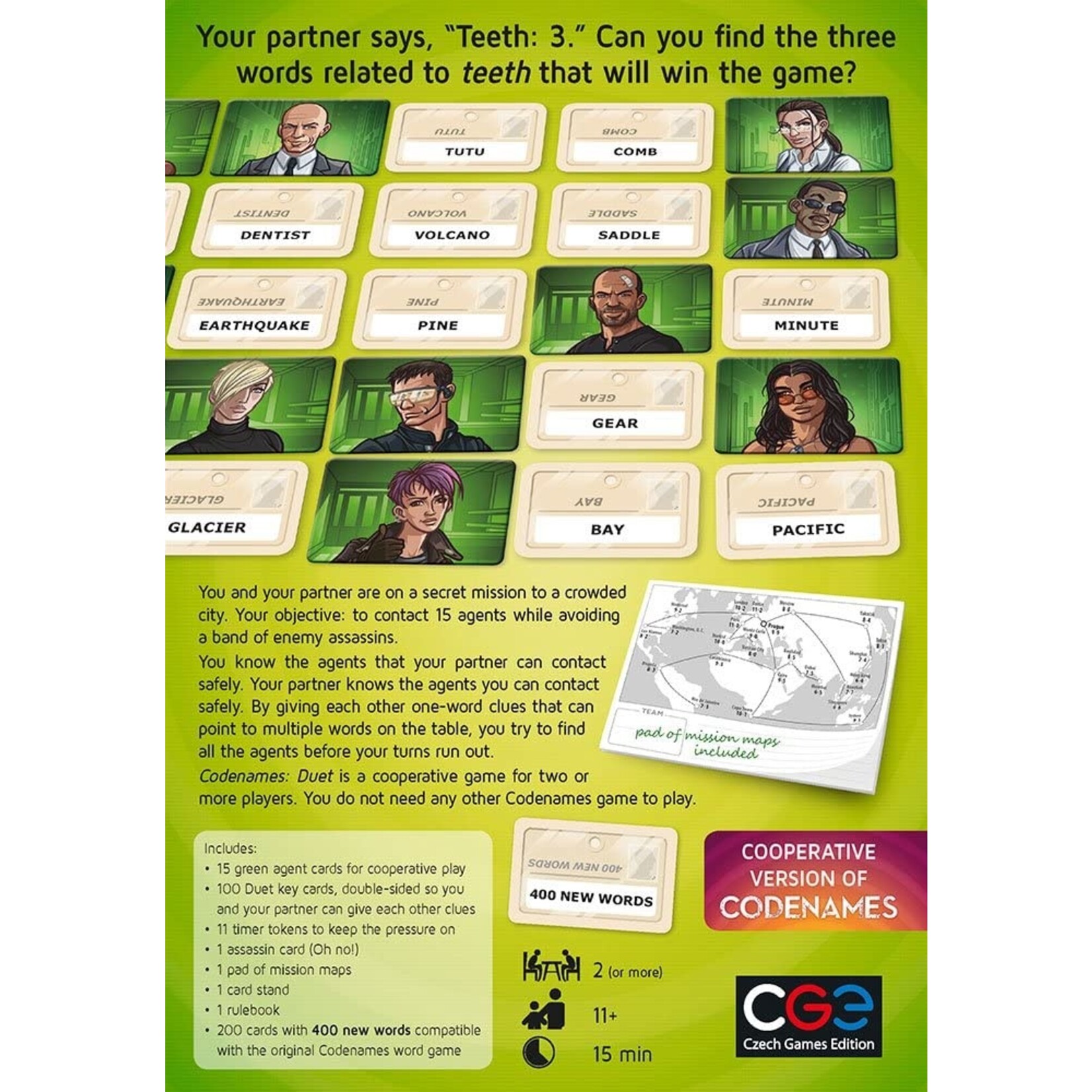 Czech Games Edition Codenames: Duet