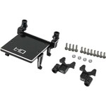 Hot Racing HRASXTF28301 - Aluminum Front & Rear Adjustable Shock Towers: SCX24