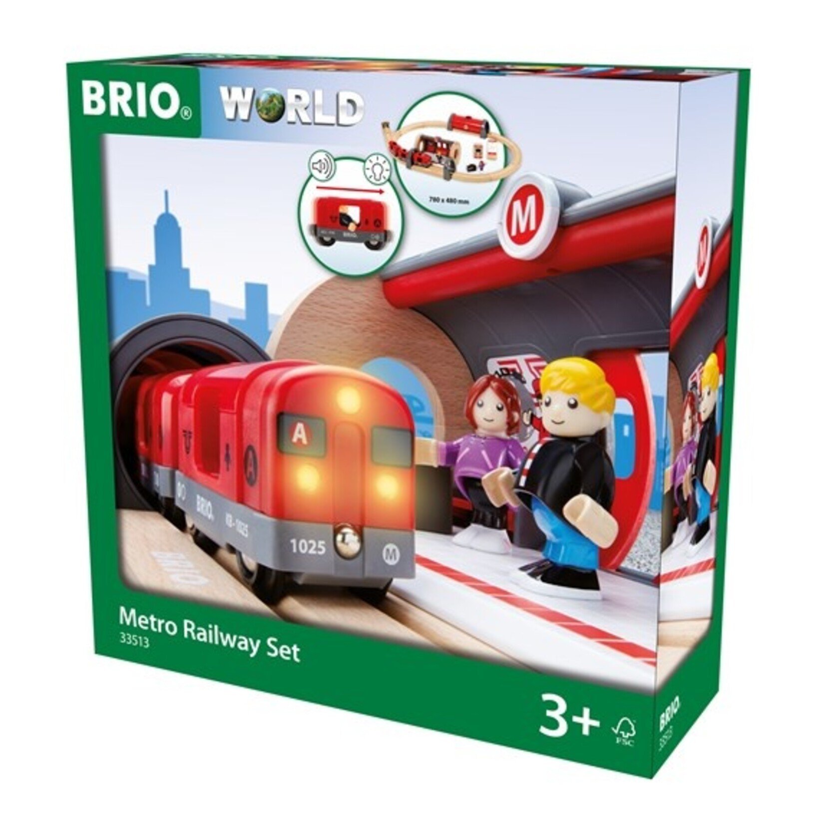 Brio 33513 - Metro Railway Set