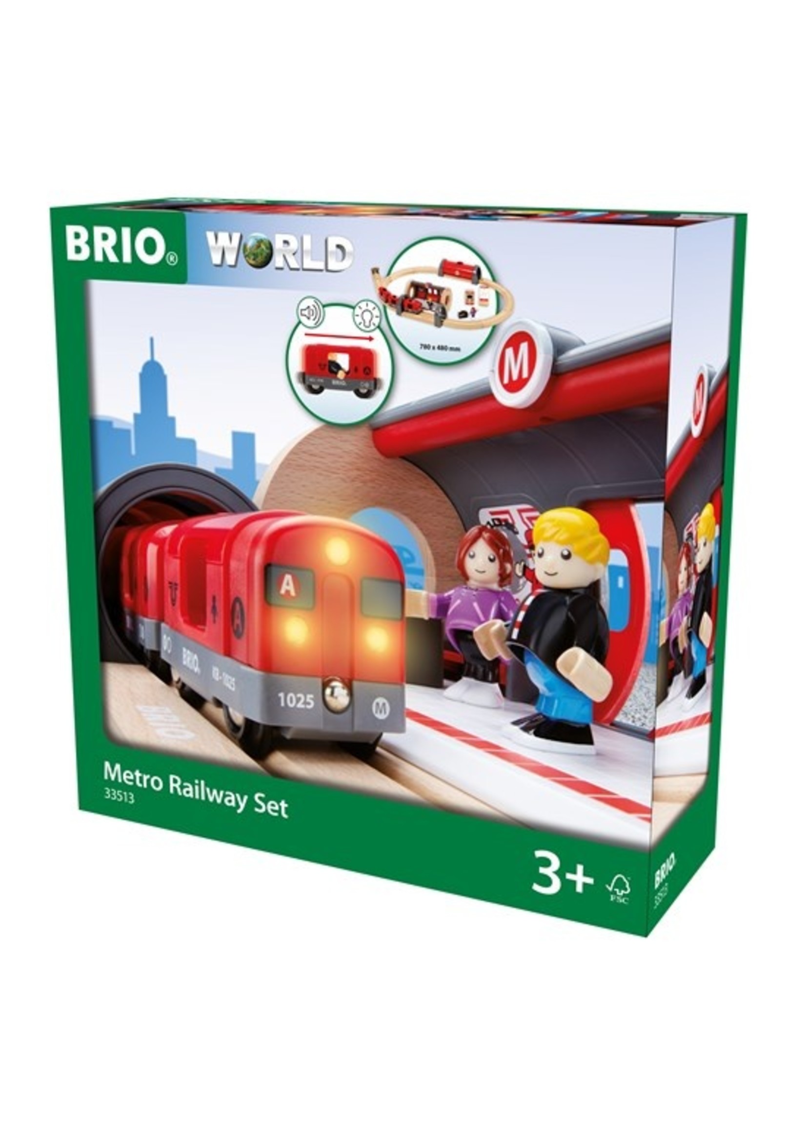 Brio 33513 - Metro Railway Set