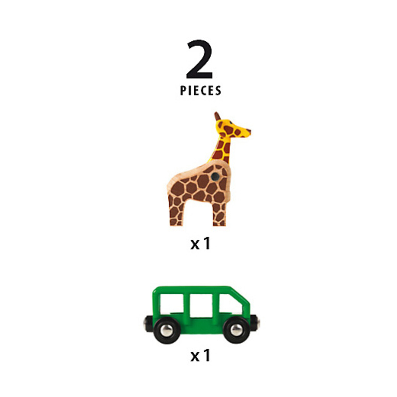 Brio 33724 - Giraffe & Wagon
