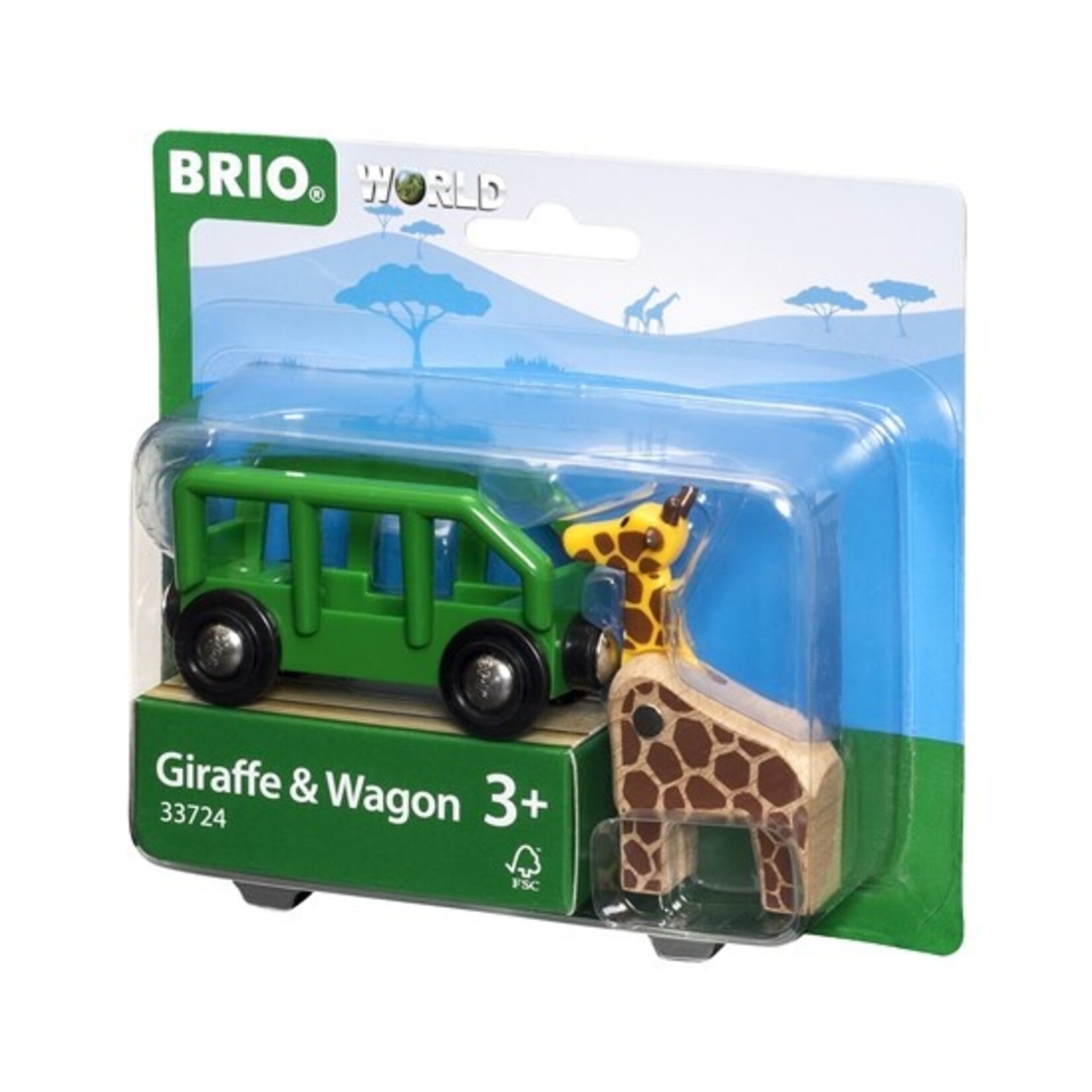 Brio 33724 - Giraffe & Wagon