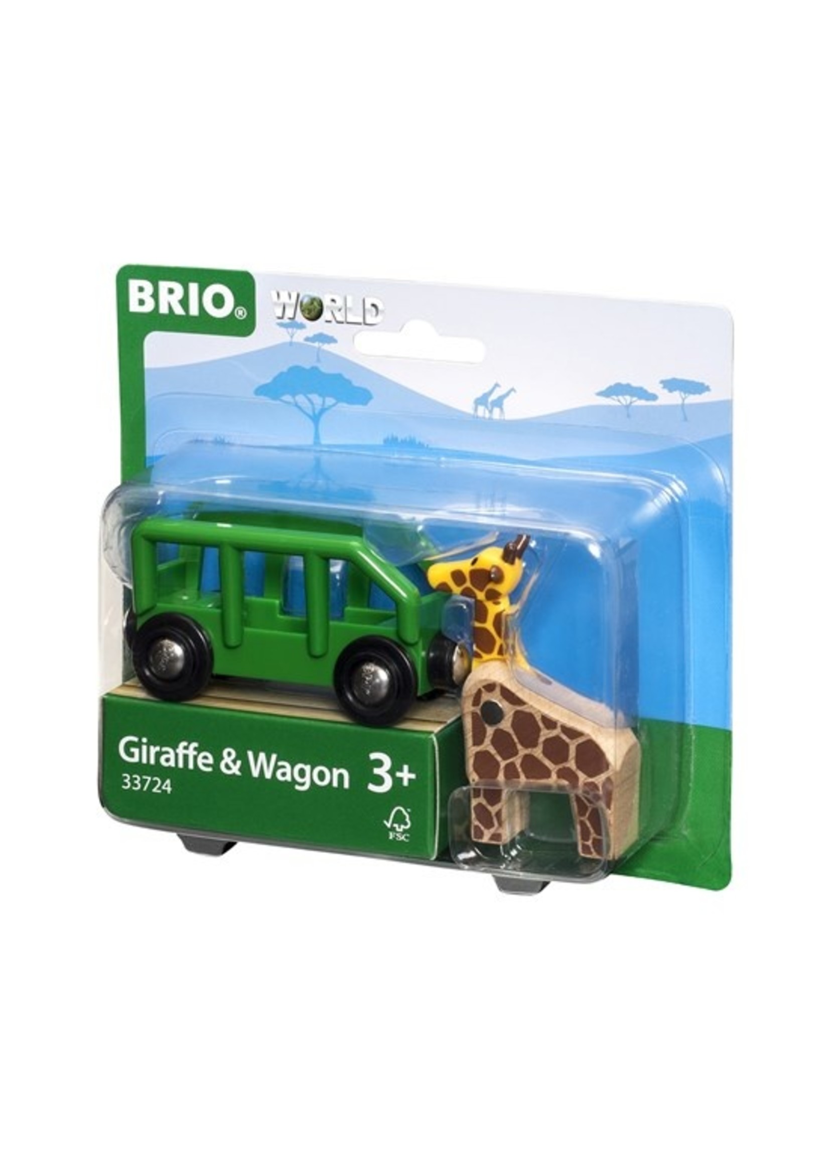 Brio 33724 - Giraffe & Wagon