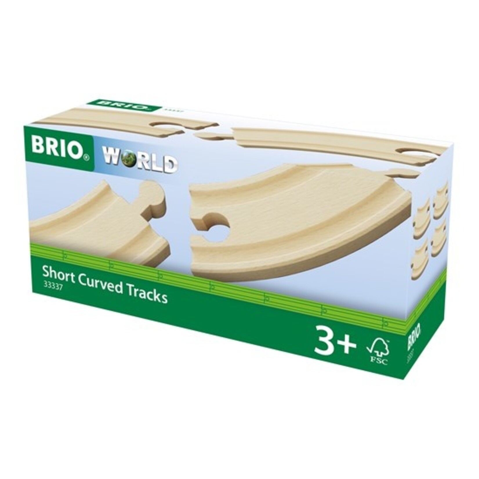 Brio 33337 - Short Curved Tracks