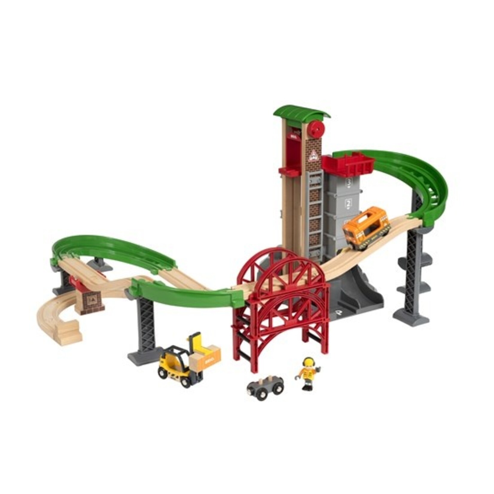 Brio 33887 - Lift & Load Warehouse Set