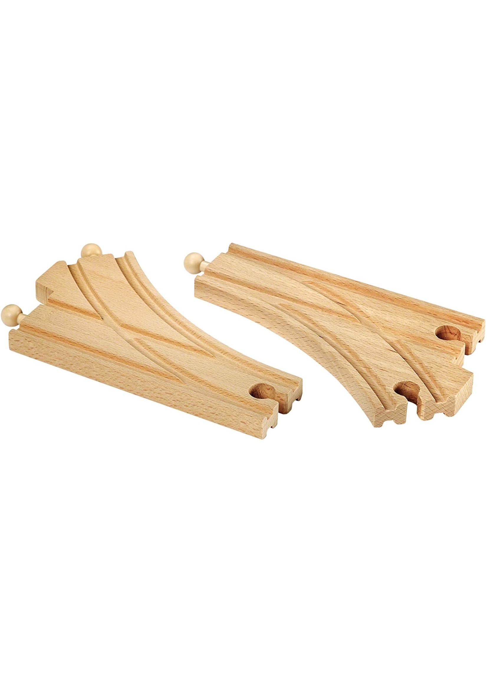 Brio Train BRIO Curved Switching Tracks 33346 Wooden - In Box – Totally Thomas Town Brio Train Accessories