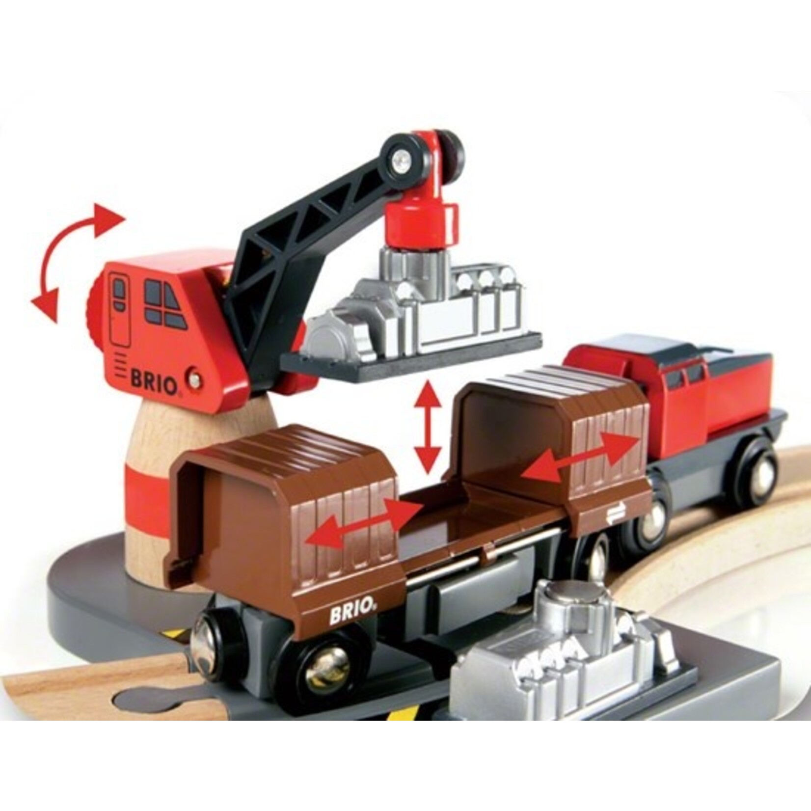 Brio 33061 - Cargo Harbour Set - Hub Hobby