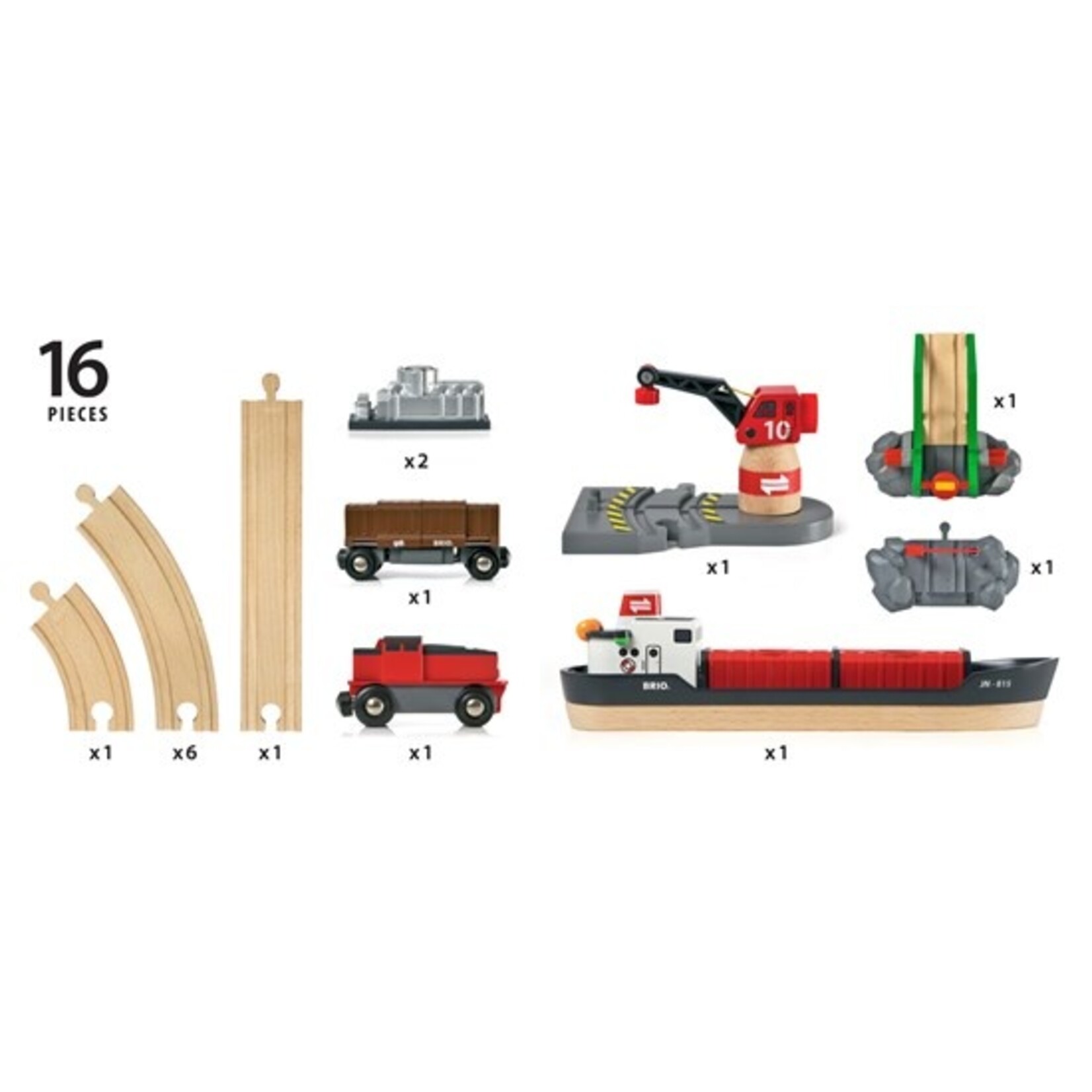 Brio 33061 - Cargo Harbour Set