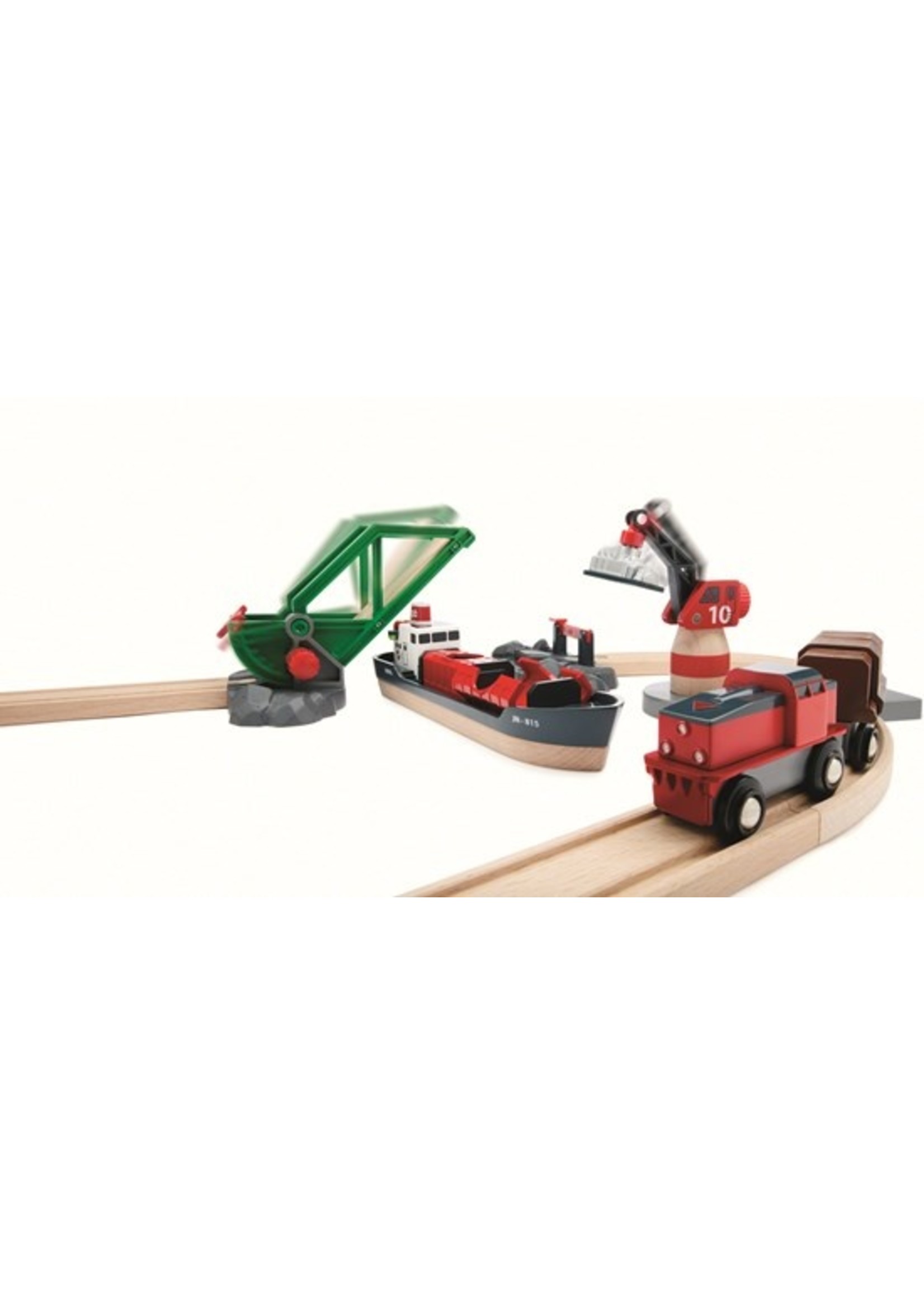 Brio 33061 - Cargo Harbour Set - Hub Hobby