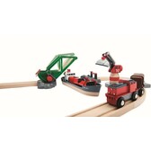 Brio 33061 - Cargo Harbour Set - Hub Hobby