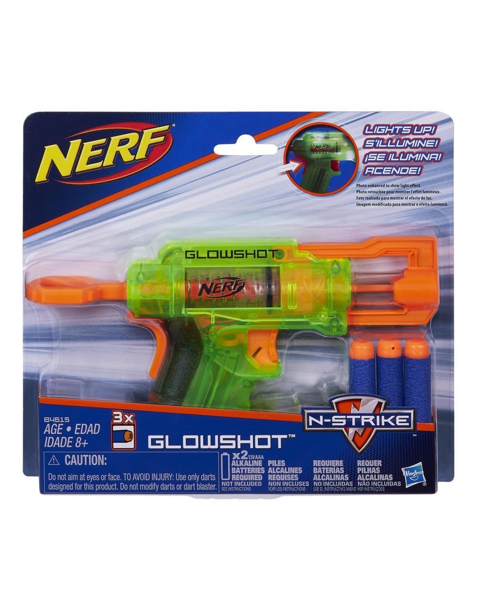 nerf n strike glowshot