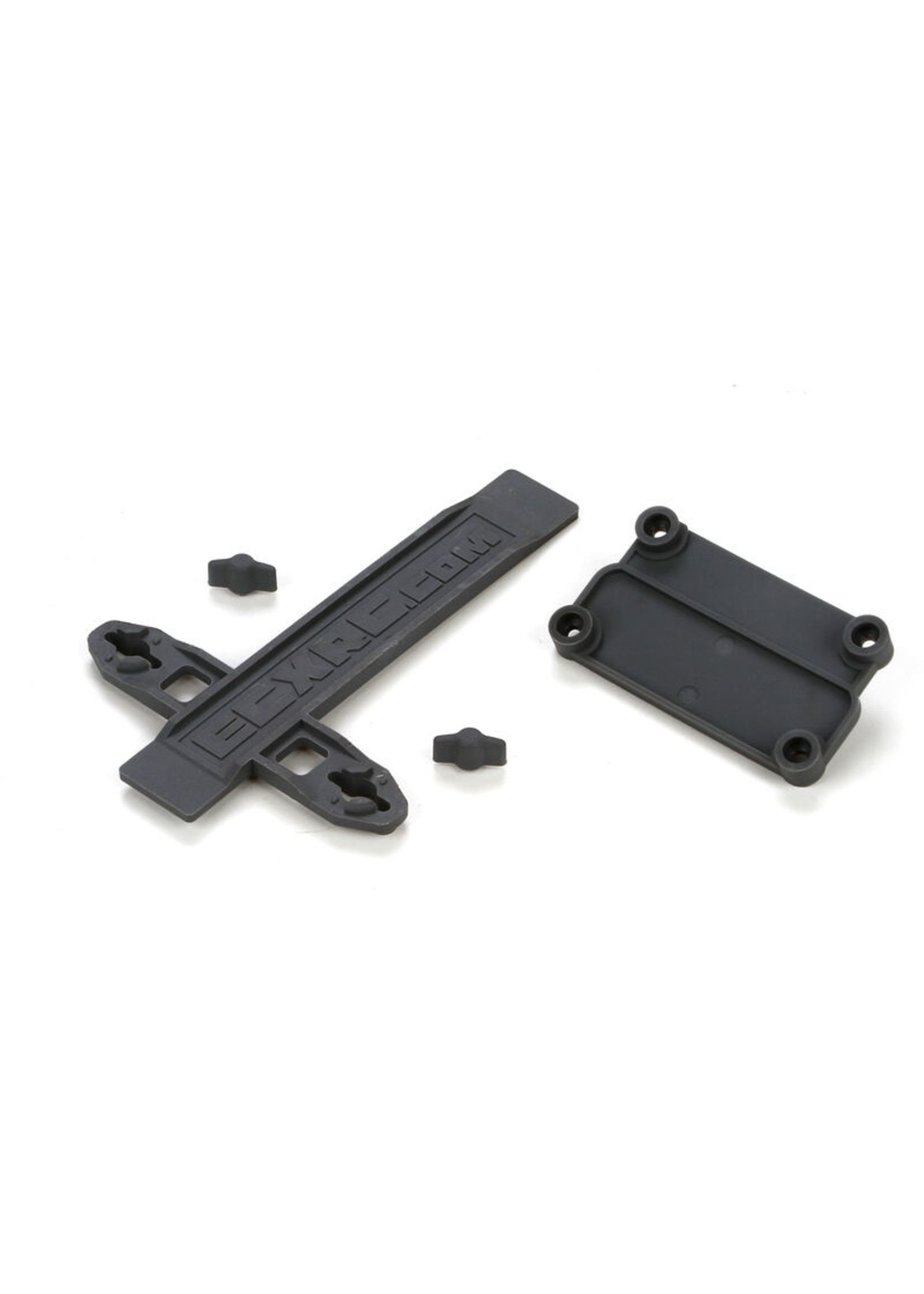 ECX 231003 - Battery Strap, ESC Plate: 1/10 2WD Ruckus, Torment