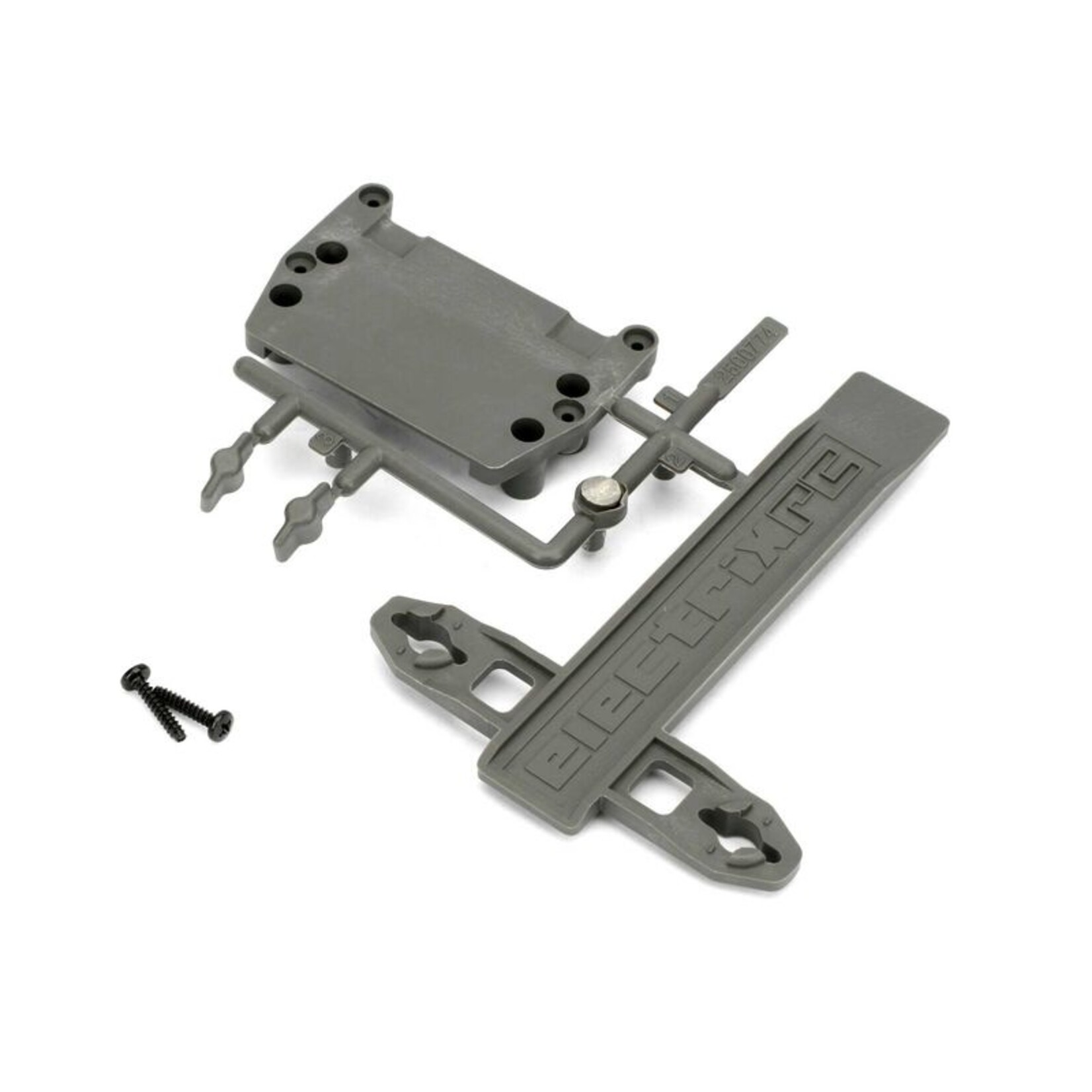ECX 1088 - Battery Strap, ESC Plate: 1/10 2WD Circuit, Boost